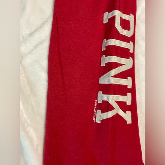Rare PINK Victoria's Secret Red Pants Set - Picture 8 of 11